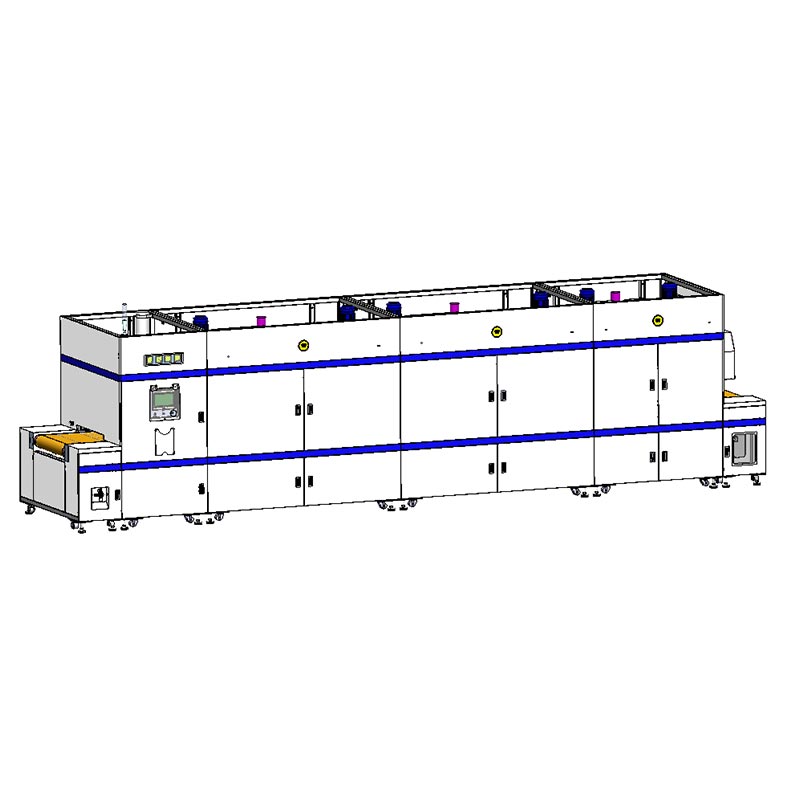 Tunneloven met zeefdruk
